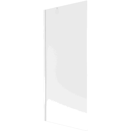 Mexen Next 1-panel bath screen 80 x 150 cm, frost, white - 895-080-000-00-30-20