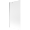 Mexen Next 1-panel bathtub screen 90 x 150 cm, frosted, chrome - 895-090-000-00-30-01
