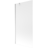 Mexen Next 1-wing bathtub screen 90 x 150 cm, Frosted, Chrome - 895-090-000-00-30-01