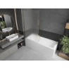 Mexen Next bathtub screen 1-winged 90 x 150 cm, frost, gold - 895-090-000-00-30-50