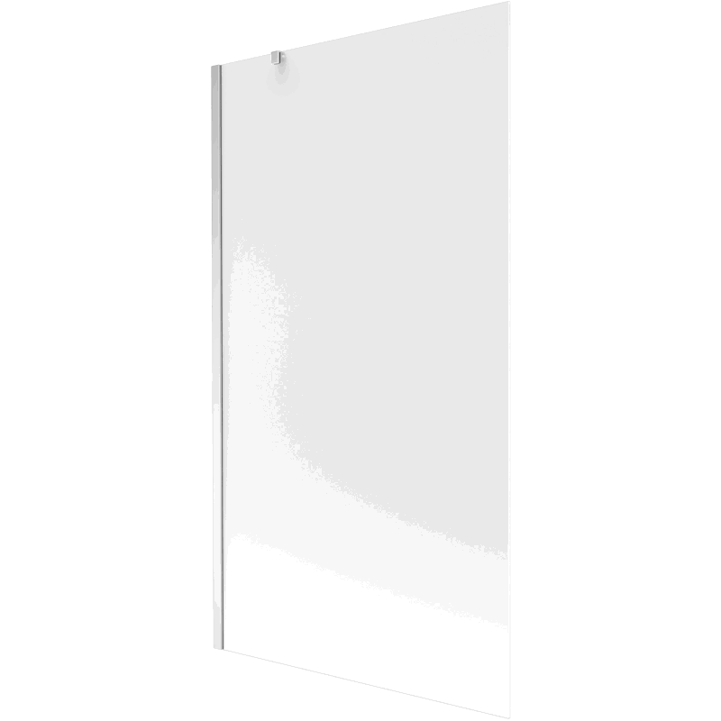 Mexen Next single-panel bath screen 100 x 150 cm, frosted, chrome - 895-100-000-00-30-01