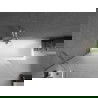 Mexen Next 1-wing bathtub screen 100 x 150 cm, Frosted, Chrome - 895-100-000-00-30-01