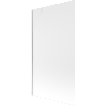 Mexen Next 1-panel bathtub screen 100 x 150 cm, frost, white - 895-100-000-00-30-20