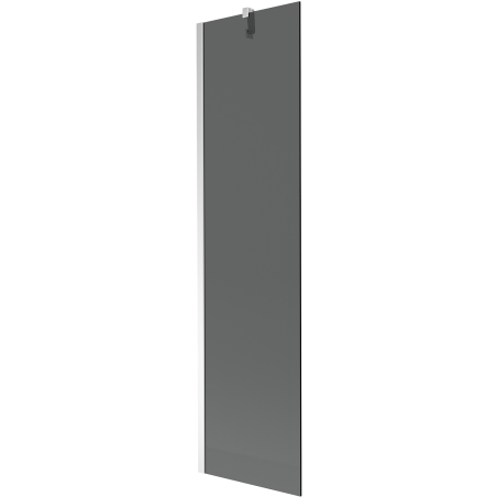 Mexen Next 1-panel bathtub screen 50 x 150 cm, graphite, chrome - 895-050-000-00-40-01