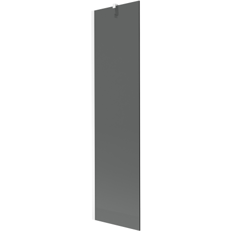 Mexen Next 1-wing bath screen 50 x 150 cm, graphite, white - 895-050-000-00-40-20
