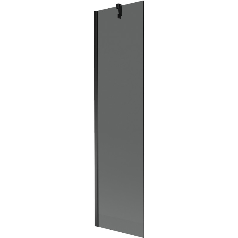 Mexen Next 1-panel bathtub screen 50 x 150 cm, graphite, black - 895-050-000-00-40-70