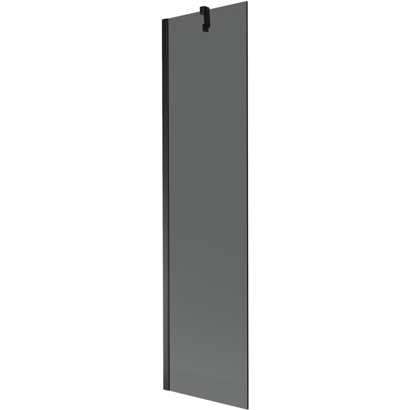 Mexen Next 1-wing bathtub screen 50 x 150 cm, Graphite, Black - 895-050-000-00-40-70