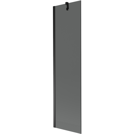 Mexen Next 1-wing bathtub screen 50 x 150 cm, Graphite, Black - 895-050-000-00-40-70