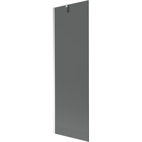 Mexen Next 1-wing bathtub screen 60 x 150 cm, Graphite, Chrome - 895-060-000-00-40-01