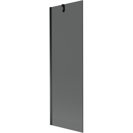 Mexen Next 1-wing bathtub screen 60 x 150 cm, Graphite, Black - 895-060-000-00-40-70