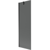 Mexen Next bathtub screen 1-wing 60 x 150 cm, graphite, black - 895-060-000-00-40-70
