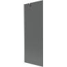 Mexen Next 1-panel bathtub screen 70 x 150 cm, graphite, chrome - 895-070-000-00-40-01