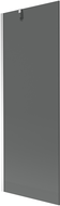 Mexen Next 1-wing bath screen 70 x 150 cm, graphite, chrome - 895-070-000-00-40-01
