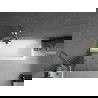 Mexen Next 1-wing bathtub screen 70 x 150 cm, Graphite, Chrome - 895-070-000-00-40-01