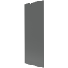Mexen Next bathtub screen 1-wing 70 x 150 cm, graphite, white - 895-070-000-00-40-20