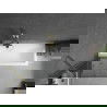 Mexen Next 1-wing bathtub screen 70 x 150 cm, Graphite, Gold - 895-070-000-00-40-50