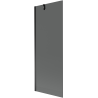 Mexen Next 1-panel bath screen 70 x 150 cm, graphite, black - 895-070-000-00-40-70