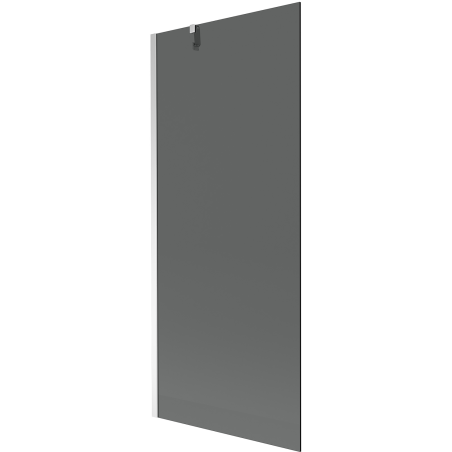Mexen Next bath screen 1-wing 80 x 150 cm, graphite, chrome - 895-080-000-00-40-01