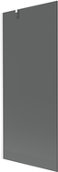 Mexen Next 1-Panel Shower Screen 80 x 150 cm, Graphite, White - 895-080-000-00-40-20
