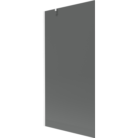 Mexen Next bathtub screen 1-panel 90 x 150 cm, graphite, white - 895-090-000-00-40-20
