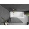 Mexen Next 1-panel bathtub screen 90 x 150 cm, graphite, gold - 895-090-000-00-40-50