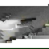 Mexen Next 1-wing bathtub screen 90 x 150 cm, Graphite, Gold - 895-090-000-00-40-50