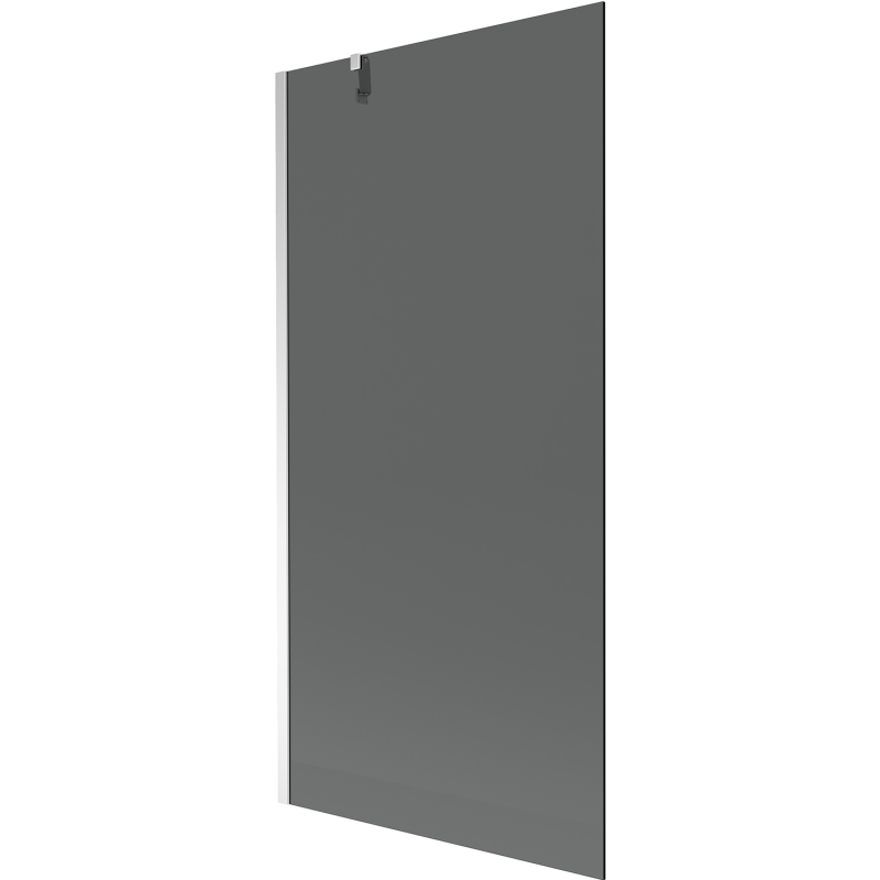Mexen Next shower screen 1-panel 90 x 150 cm, graphite, chrome - 895-090-000-00-40-01