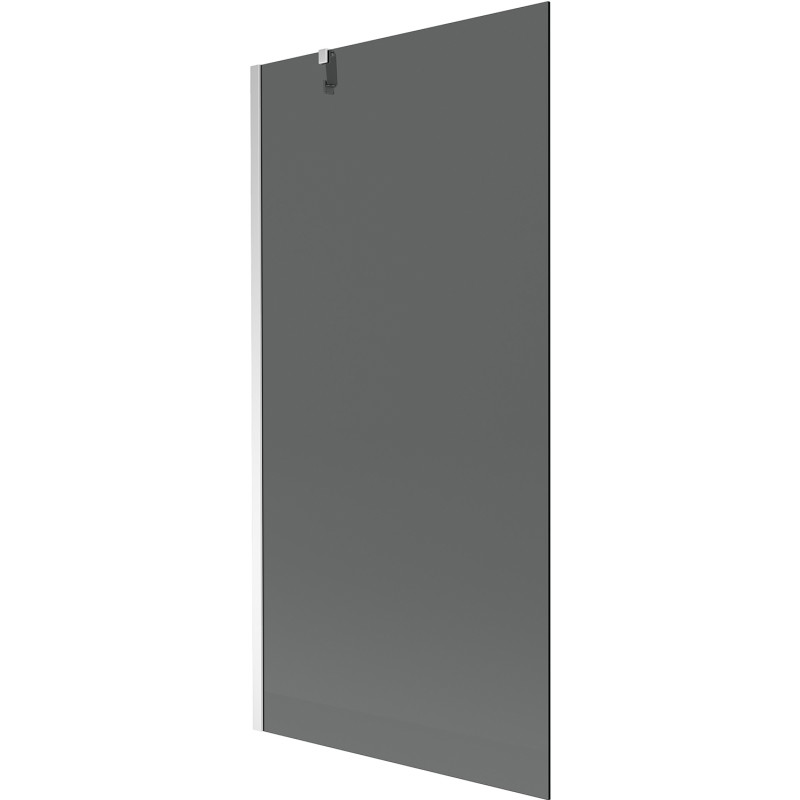 Mexen Next shower screen 1-wing 90 x 150 cm, graphite, chrome - 895-090-000-00-40-01