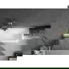 Mexen Next 1-wing bathtub screen 90 x 150 cm, Graphite, Chrome - 895-090-000-00-40-01