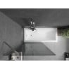 Mexen Next shower screen 1-panel 90 x 150 cm, graphite, chrome - 895-090-000-00-40-01