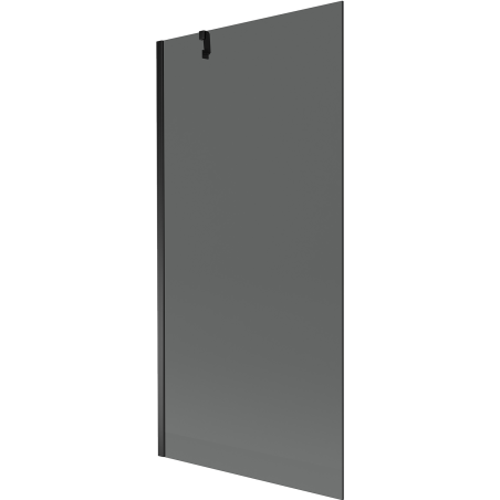 Mexen Next 1-wing Bath Screen 90 x 150 cm, Graphite, Black - 895-090-000-00-40-70
