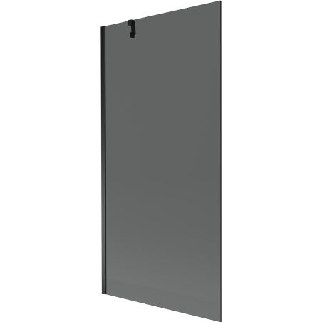 Mexen Next 1-wing bathtub screen 90 x 150 cm, Graphite, Black - 895-090-000-00-40-70