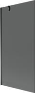 Mexen Next 1-wing bathtub screen 90 x 150 cm, Graphite, Black - 895-090-000-00-40-70