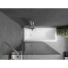 Mexen Next 1-panel bathtub screen 100 x 150 cm, graphite, chrome - 895-100-000-00-40-01