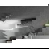 Mexen Next 1-wing bathtub screen 100 x 150 cm, Graphite, Chrome - 895-100-000-00-40-01