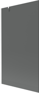 Mexen Next 1-panel bathtub screen 100 x 150 cm, graphite, white - 895-100-000-00-40-20