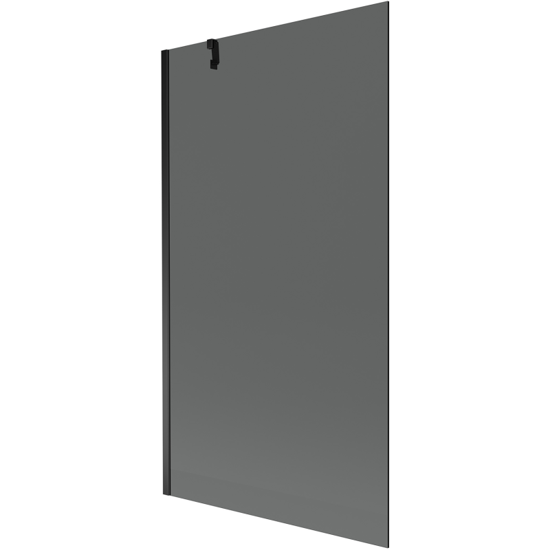 Mexen Next 1-wing bathtub screen 100 x 150 cm, Graphite, Black - 895-100-000-00-40-70