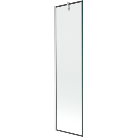Mexen Next 1-wing bathtub screen 50 x 150 cm, Black pattern, Chrome - 895-050-000-00-70-01