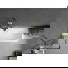 Mexen Next 1-wing bathtub screen 50 x 150 cm, Black pattern, Gold - 895-050-000-00-70-50