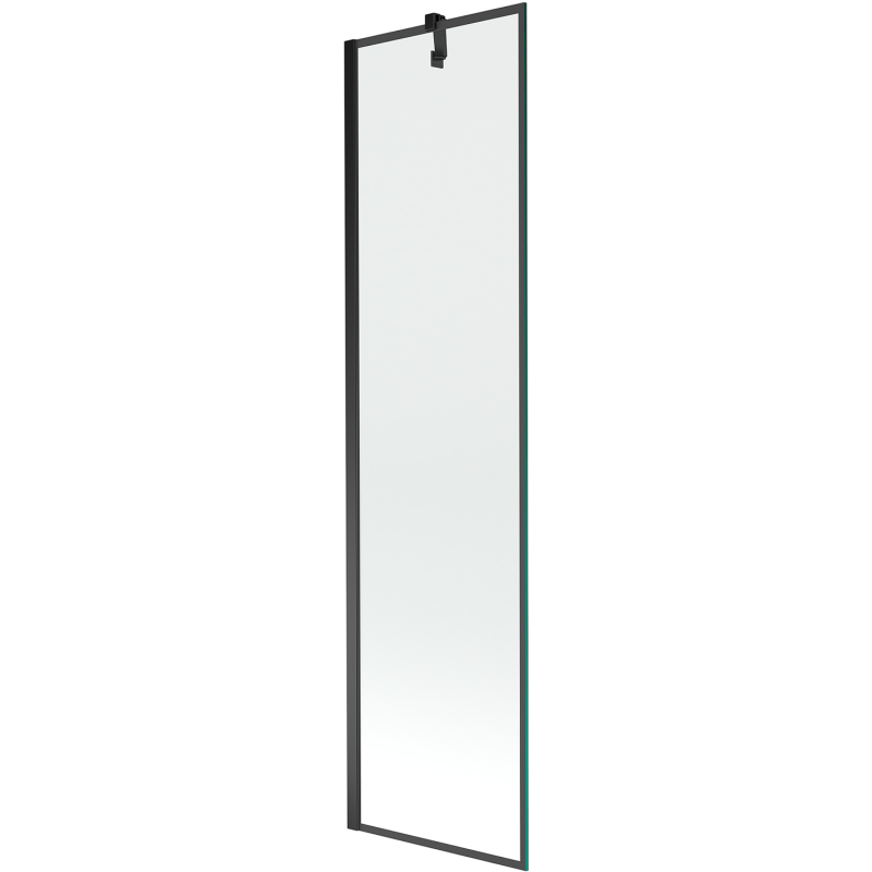 Mexen Next 1-wing bath screen 50 x 150 cm, black frame, black - 895-050-000-00-70-70