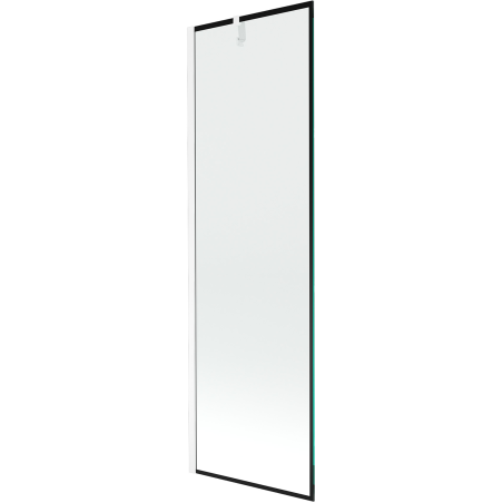 Mexen Next Shower Screen 1-Panel 60 x 150 cm, Black Frame, Chrome - 895-060-000-00-70-01