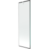 Mexen Next Shower Screen 1-Panel 60 x 150 cm, Black Frame, Chrome - 895-060-000-00-70-01