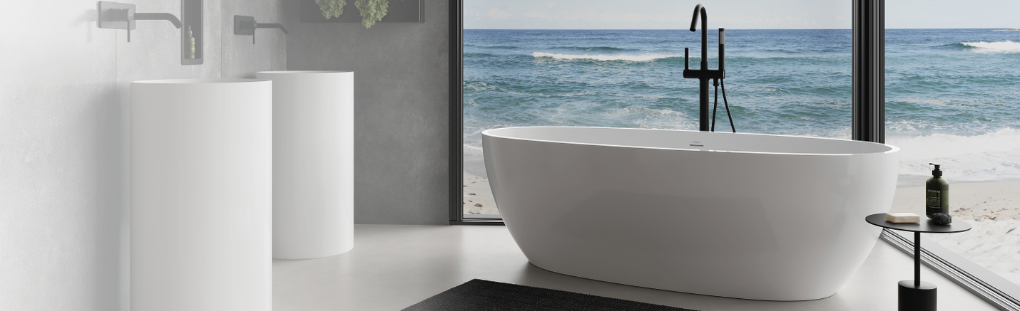 Freestanding bathtubs