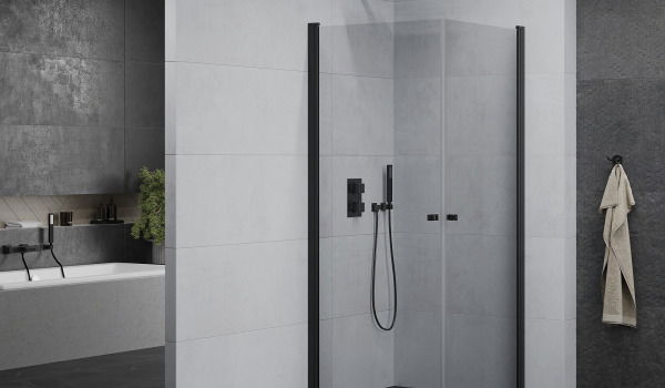 Modern Bathroom with Shower Cabin