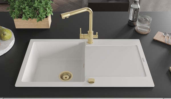 Luxury Gold Kitchen Faucet