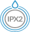 IPX2 protection rating 